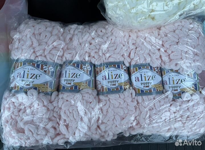 Пряжа alize puffy