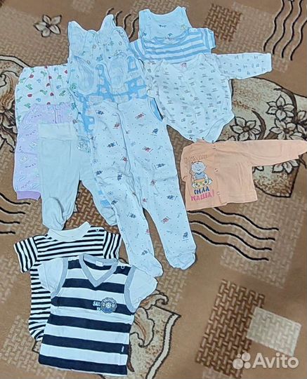 Детские вещи пакетом 0+