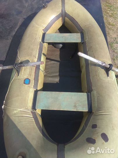 Лодка надувная резиновая бу