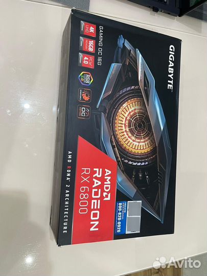 Видеокарта amd radeon rx 6800