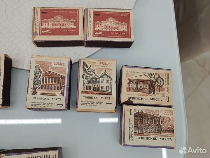 Спичечные коробочки времени СССР