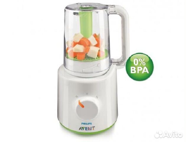 Блендер-пароварка Philips avent SCF870