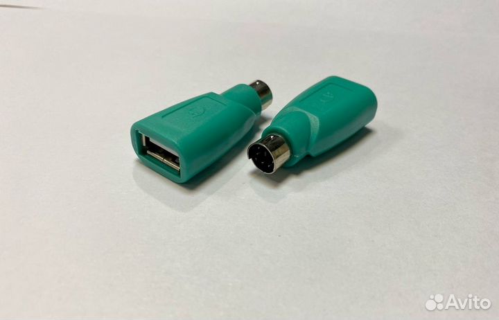 Переходник USB-PS/2 адаптер для клавиатуры, мыши