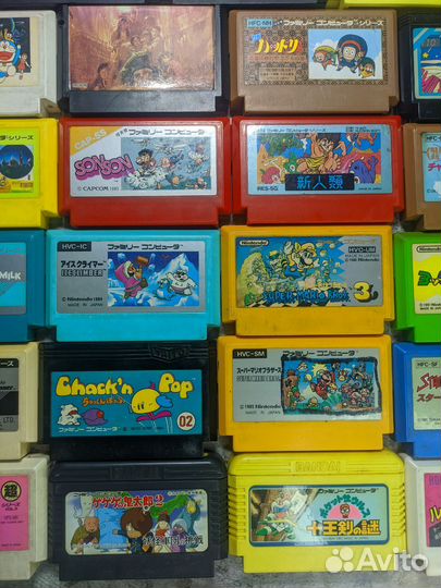 Катриджы Famicom