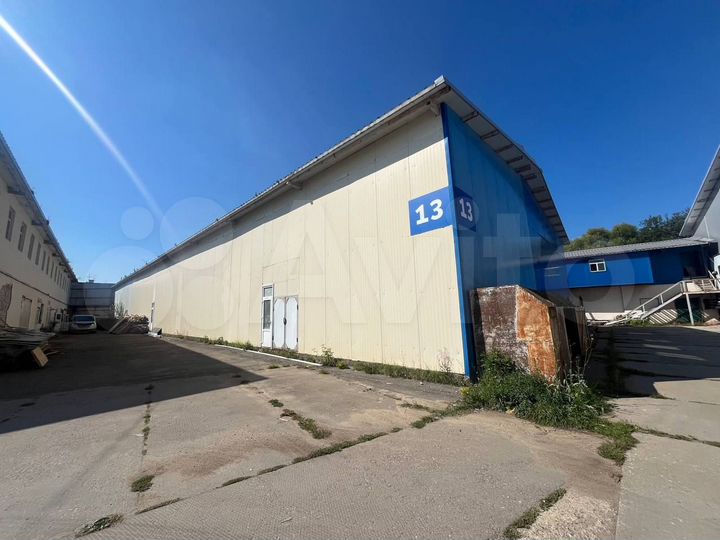 1+2 этаж Теплый Склад, Производство 1000 м²