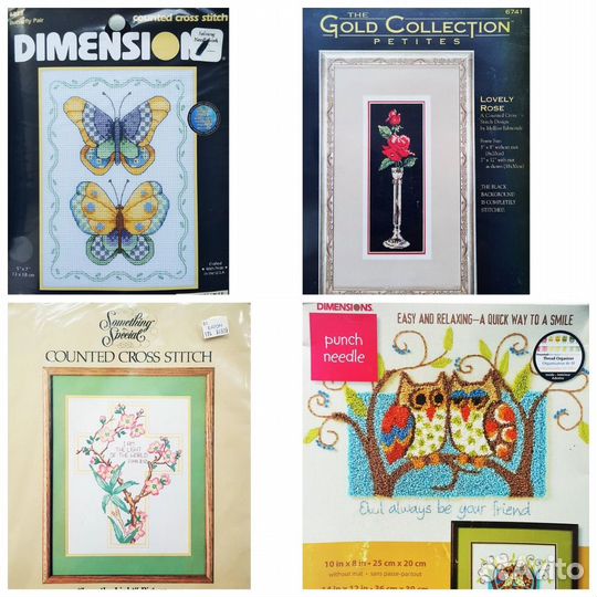 Наборы для вышивания фирмы Dimensions 2