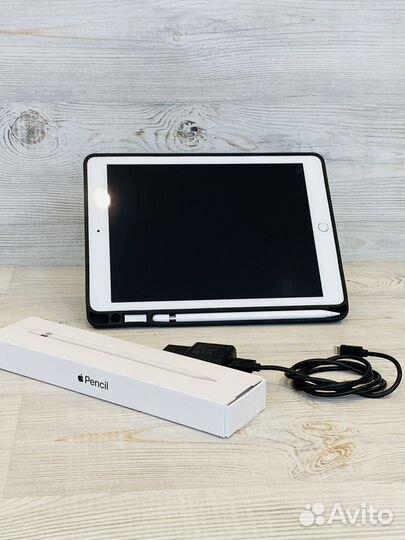 Планшет apple iPad со стилусом