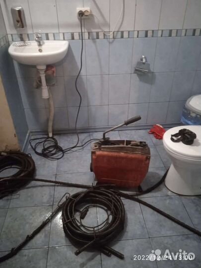 Прочистка промывка канализационных труб