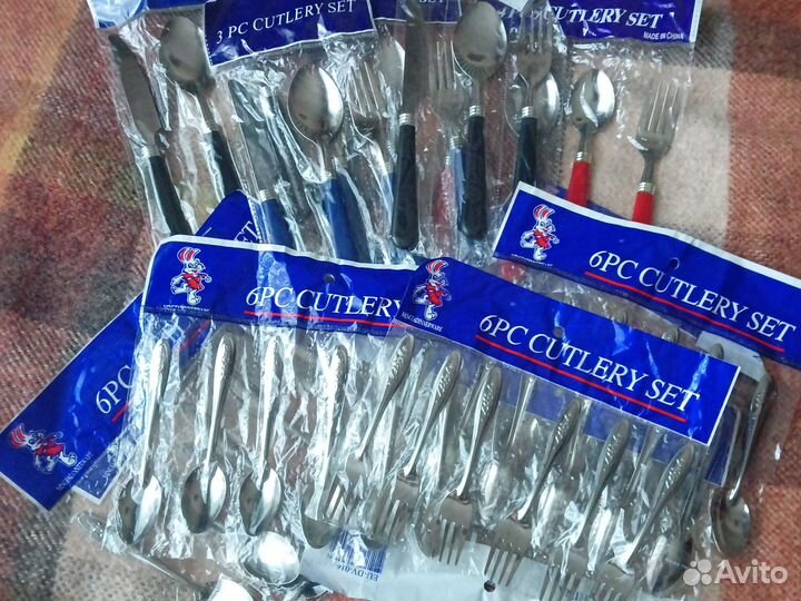 Наборы. Вилки, ложки, ножи