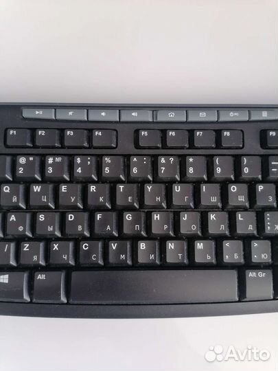 Беспроводная клавиатура и мышь logitech mk270