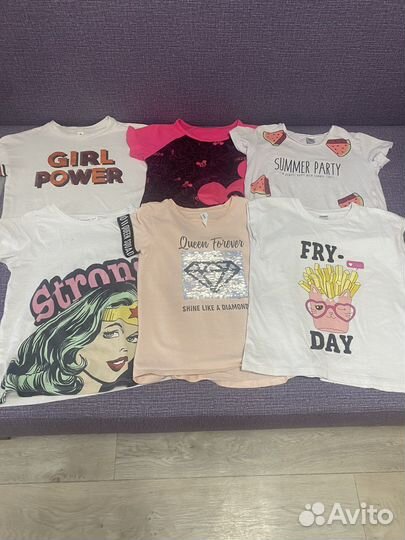 Вещи пакетом на девочку 6 лет