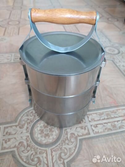 Новый алюминевый чайник 5л Судки туристические