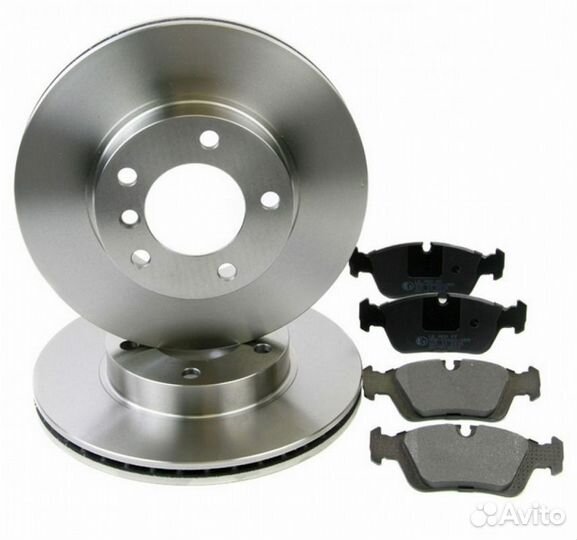 Комплект тормозных дисков с колодками с инд