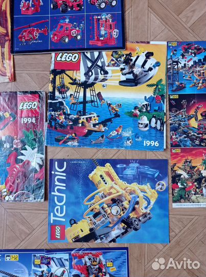 Каталоги lego 90е годы