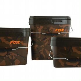 Ведро Fox Camo Square Buckets 10 Litre- 2 штуки