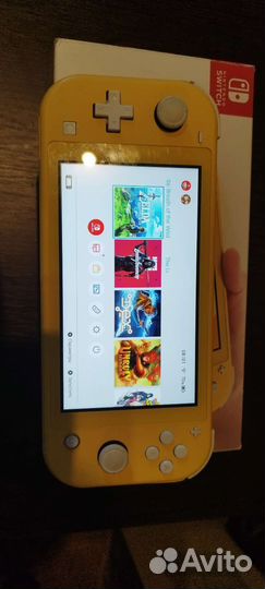Nintendo switch lite прошитая