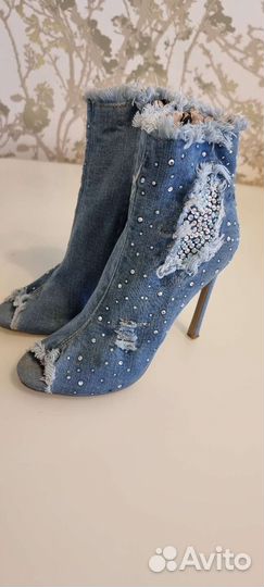 Ботильоны женские 37-38 размер