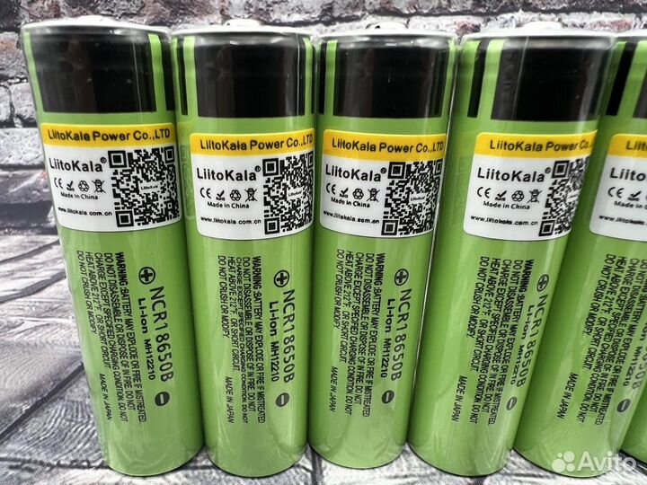 Аккумулятор LiitoKala 18650 Li-ion с емкостью 3400