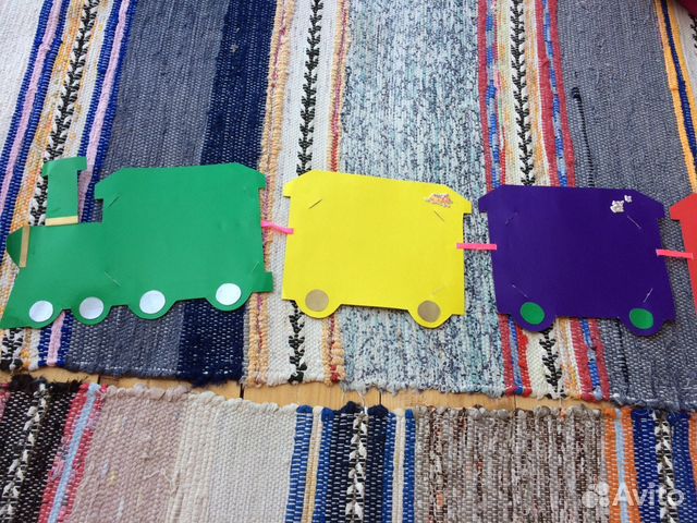 Паровозик для фото