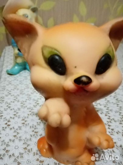 Резиновые игрушки СССР
