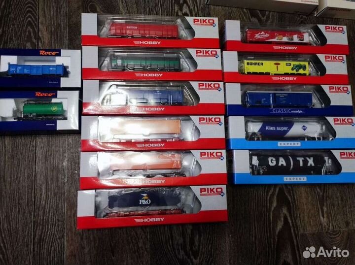 Железная дорога piko но 1 87 вагоны piko roco