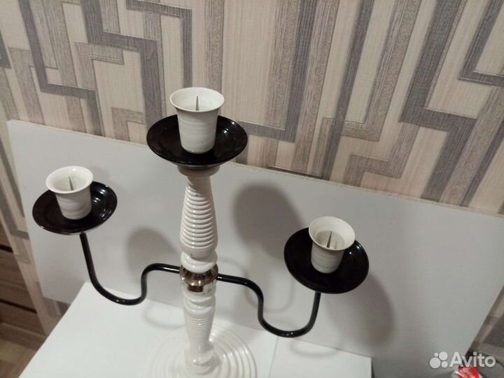 Подсвечник металлический