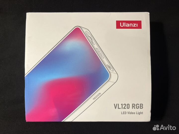 Видеосвет Ulanzi VL120 RGB для фото и видеостудии