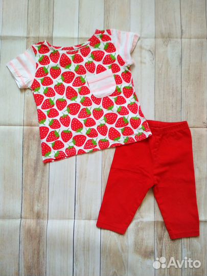 Пакет летних вещей для девочки 2года