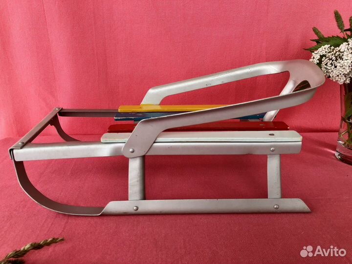 Санки для кукол СССР 80-х гг. Винтажные санки