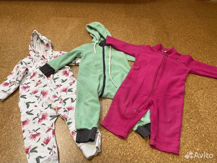 Детские вещи на девочку пакетом 80-92