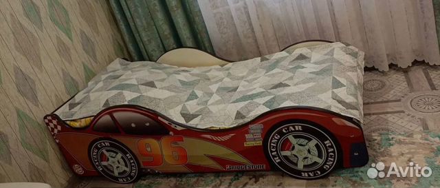 Детская кровать с матрасом объявление продам