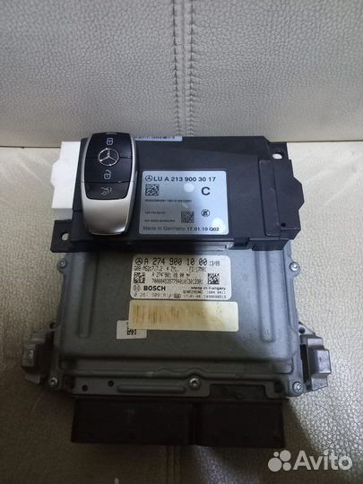 Блок управления двигателя Мерседес 213