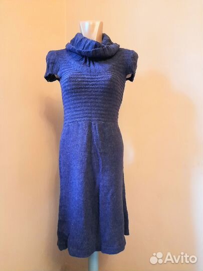 Платье Zara фиолетовое