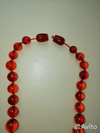 Янтарные бусы СССР