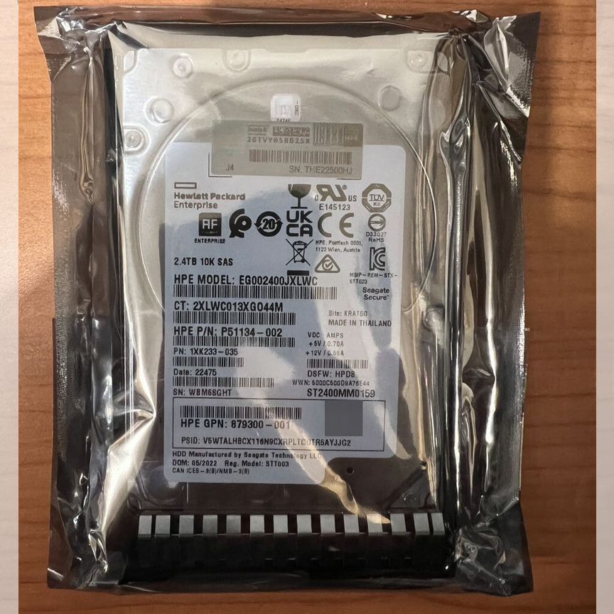 [GEN10] Жесткий Диск Hp 2.4tb 10k Sas 12g 2.5 Gen10