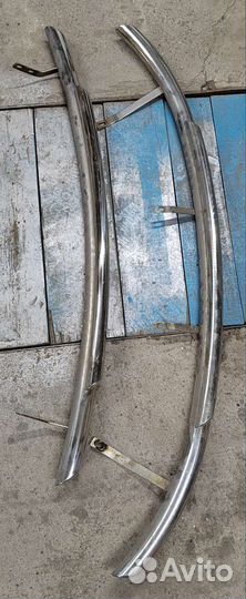 Защита переднего и заднего бампера. Хендай йх 35