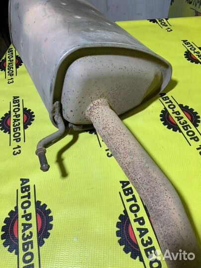 Задняя часть глушителя Kia Cerato 3 YD G4FG 2017