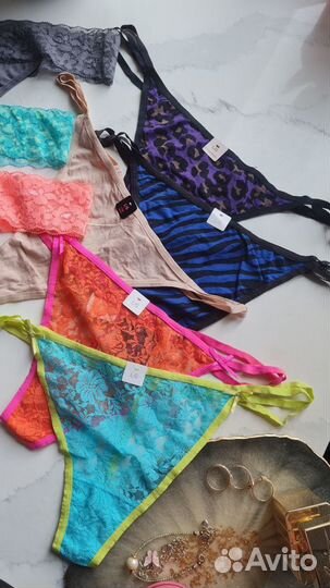 Женские трусики стринги XS S M L XL La Senza