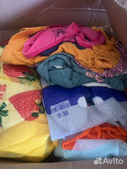 Детские вещи пакетом на девочку 98 104