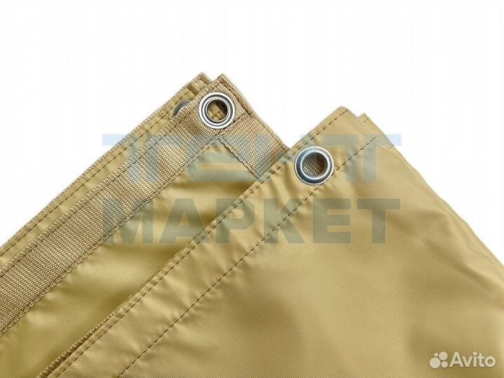 Тент туристический Oxford Plus, усиленный бежевый