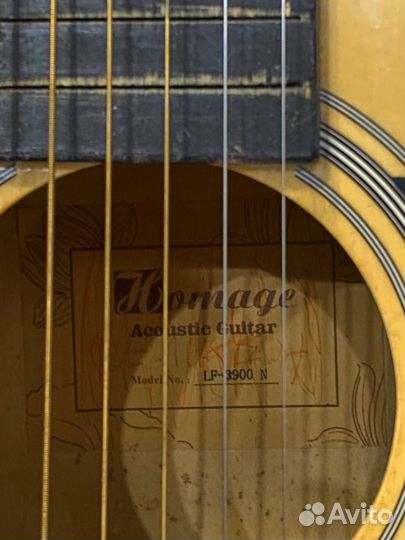 Homage LF-3900 Фольковая гитара (3128)