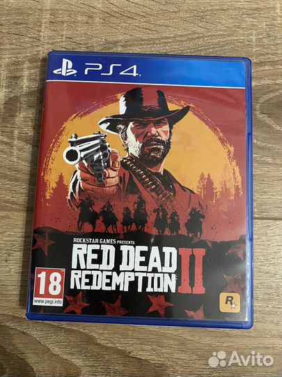 Red dead redemption 2 ps4 диск