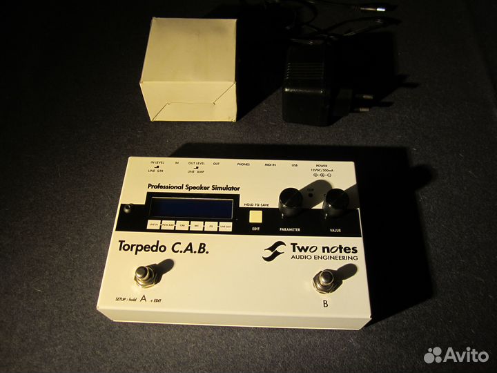 Эмулятор гитарного кабинета Torpedo C.A.B