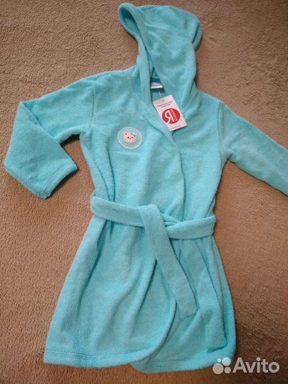Детский махровый халат