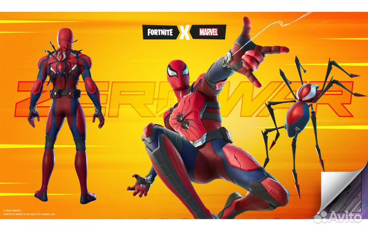 Коды на fortnite скины Человек паук из эпицентра