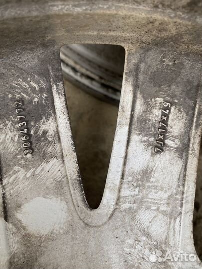 Диски volvo r17