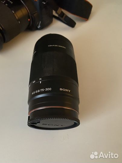 Зеркальный фотоаппарат sony alpha dslr-A200 kit