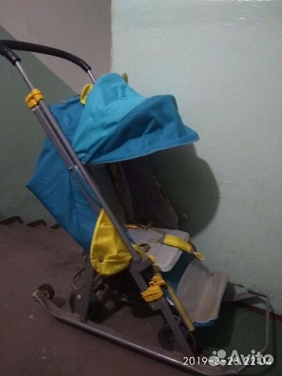 Санки коляска ника 7 8