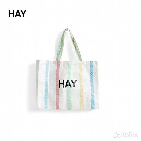 HAY Candy Stripe Сумка Шопер M разные