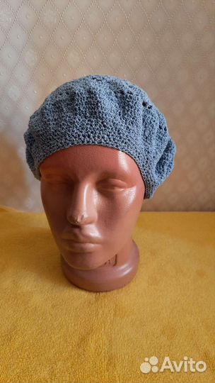 Шапочки и береты летние, вязаные ажурные